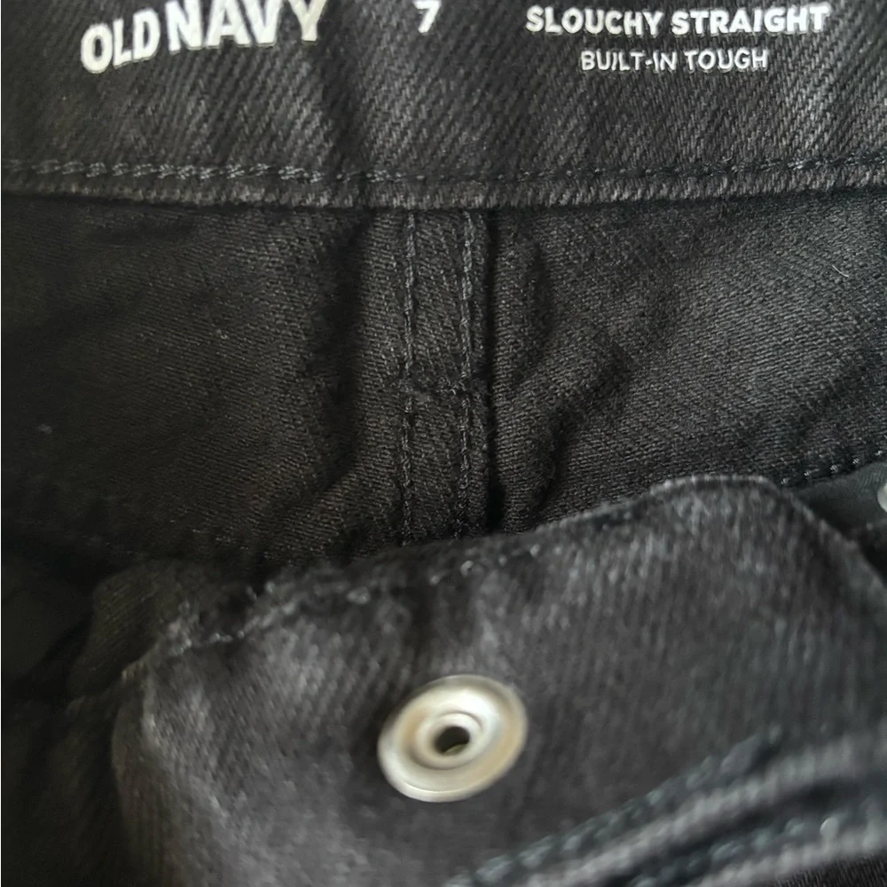 Old Navy Men's Relaxed Black Jeans